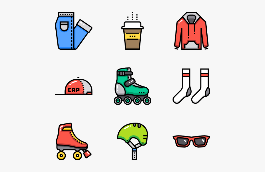 Skate, Transparent Clipart