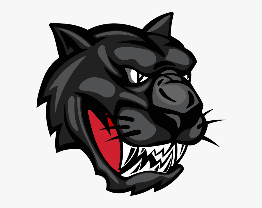 Wildcat Head - Riceville High School Logo, Transparent Clipart
