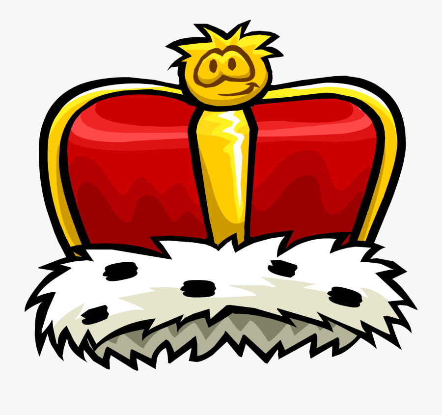 Club Penguin Rewritten Wiki - King Crown Cartoon Transparent, Transparent Clipart