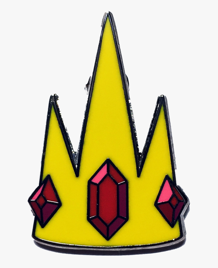 Ice King Crown Pin, Transparent Clipart