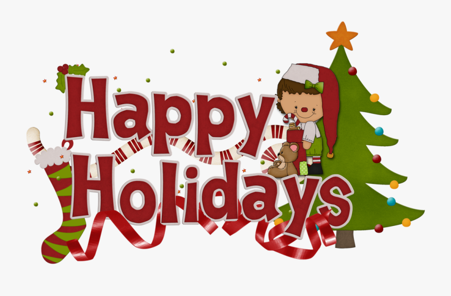 Transparent Holiday Party Clipart - Happy Holidays Clipart, Transparent Clipart