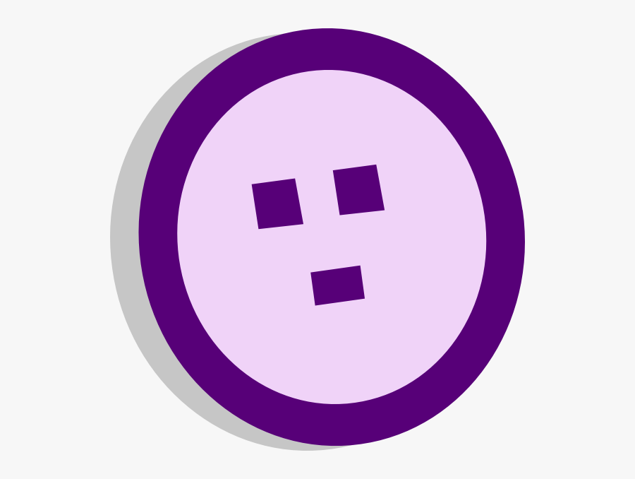 Free Vector Symbol Wtf Vote Clip Art - วงกลม สี ม่วง, Transparent Clipart