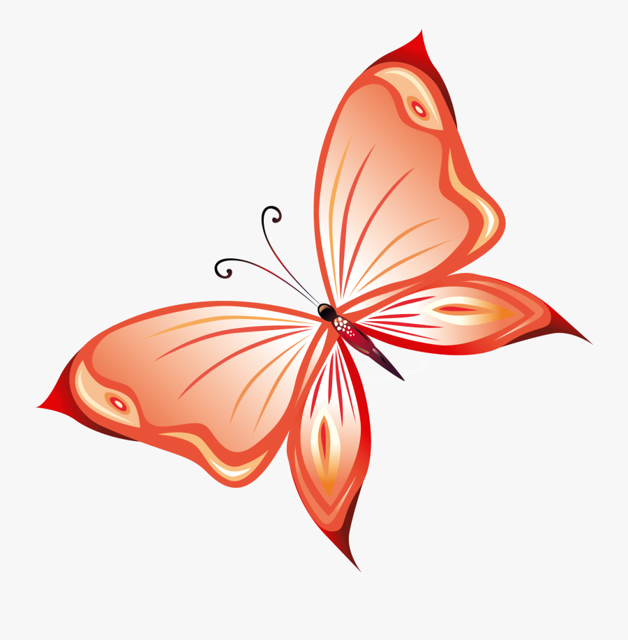 Butterfly,leaf,clip Art,moths And - Transparent Background Yellow Butterfly Clipart, Transparent Clipart