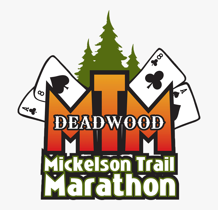 Deadwood Mickelson Trail Marathon Logo - Deadwood Mickelson Marathon, Transparent Clipart