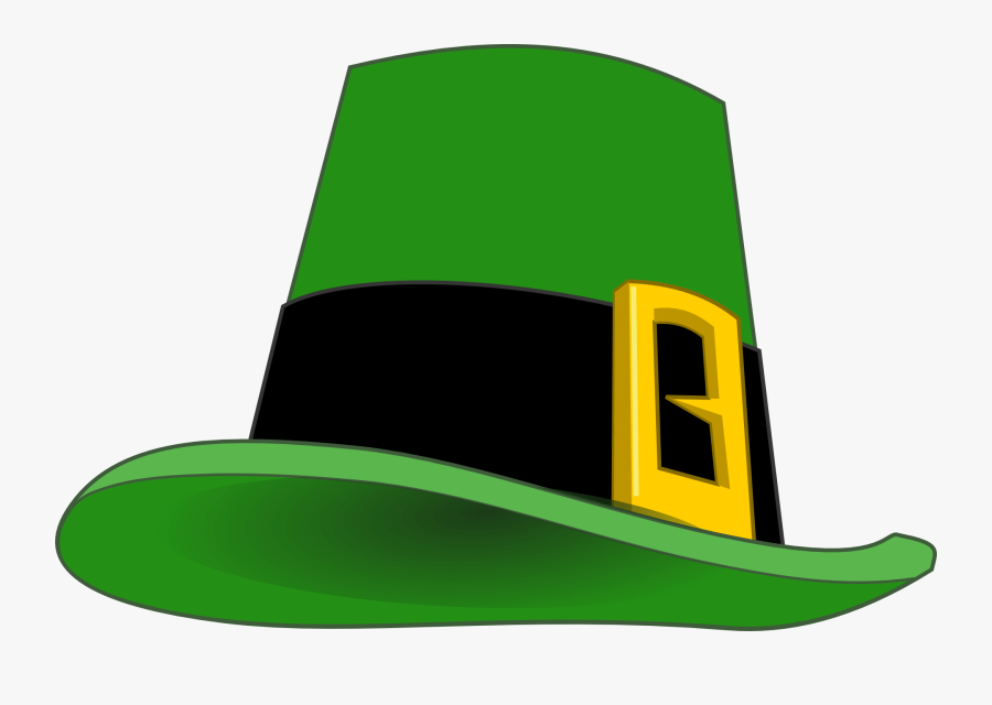 Transparent Background Leprechaun Hat Png, Transparent Clipart