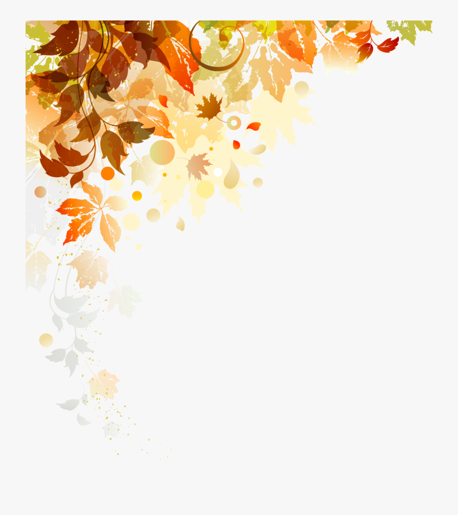 Autumn Spring Leaves Illustration Four Shading Seasons - Liturgical Seasons, Transparent Clipart