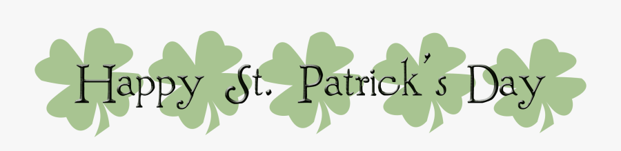 St Patricks Day Banner Clipart, Transparent Clipart
