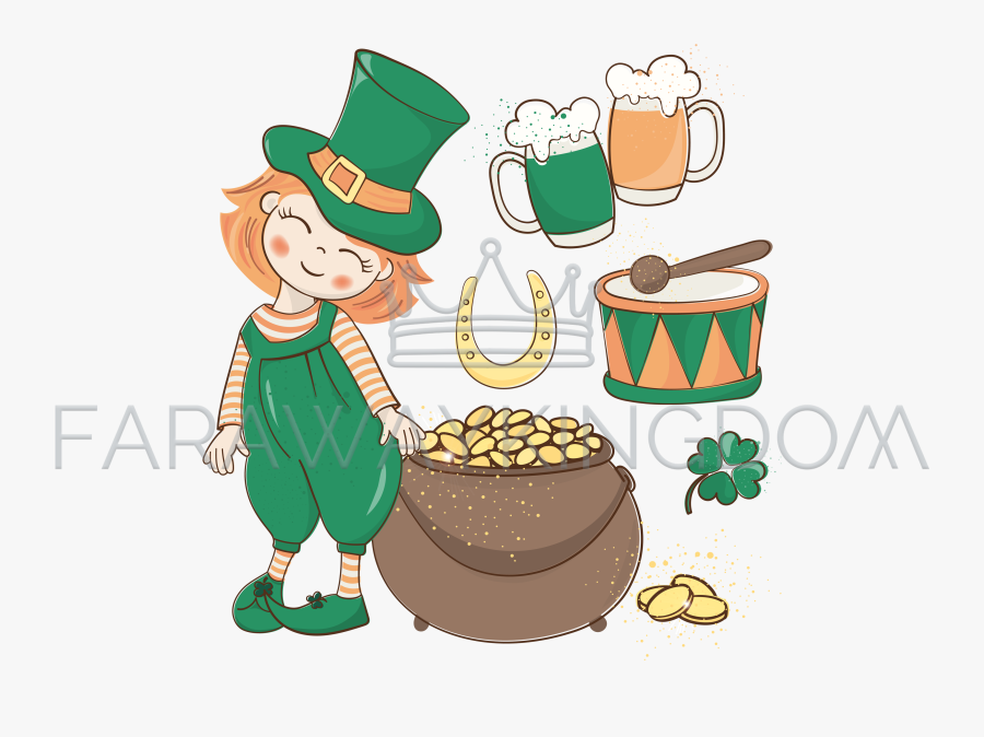 Saint Patrick's Day, Transparent Clipart