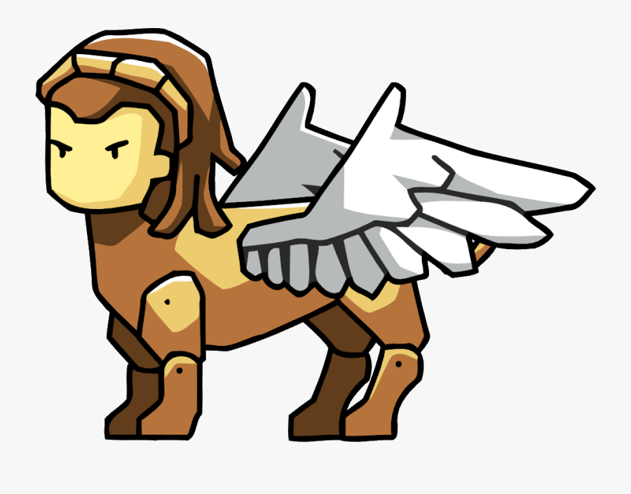 Greece Clipart Sphinx - Scribblenauts Sphinx, Transparent Clipart