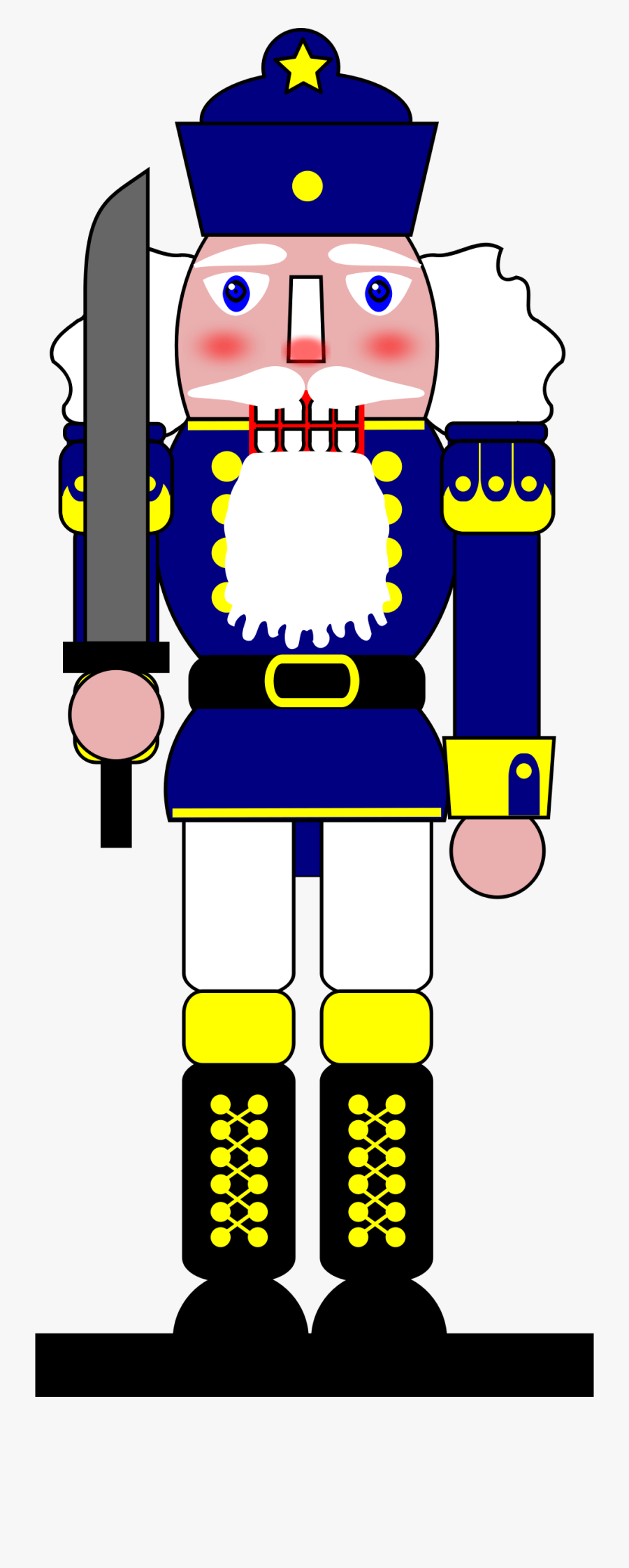 Clip Art Ballet Clipart Xmas - Nutcracker Clipart Free, Transparent Clipart