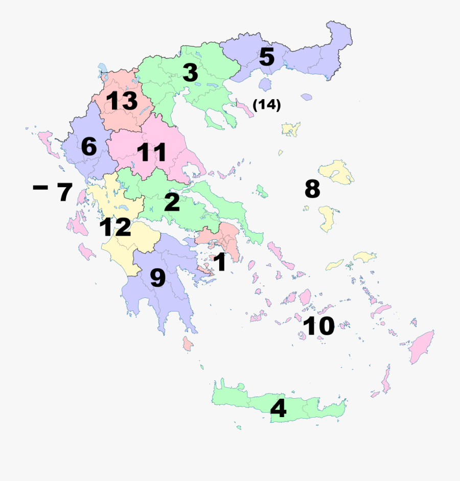 Sun Estates - Map Of Greece Png, Transparent Clipart