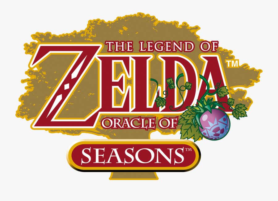 Legend Of Zelda Oracle Of Seasons Logo, Transparent Clipart