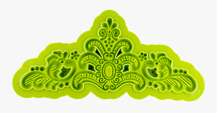 Tiara Fondant Mold, Transparent Clipart