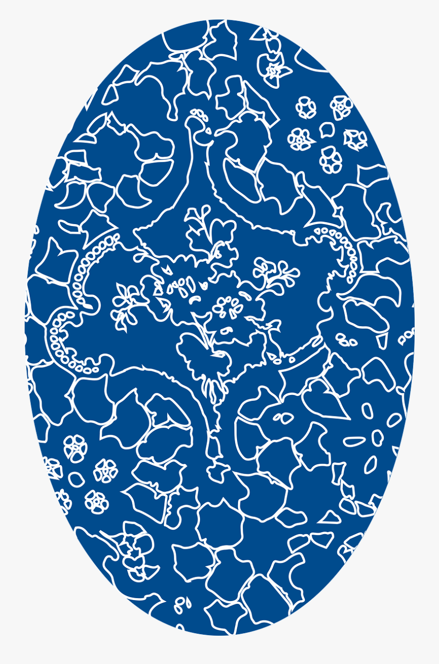 Egg Easter Lace Free Picture - Circle, Transparent Clipart