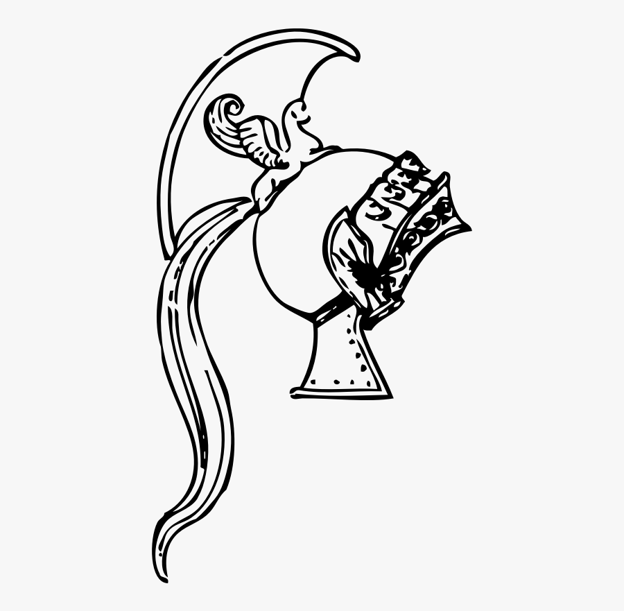 Greek Helmet 4 Clip Art - Greek Helmet, Transparent Clipart