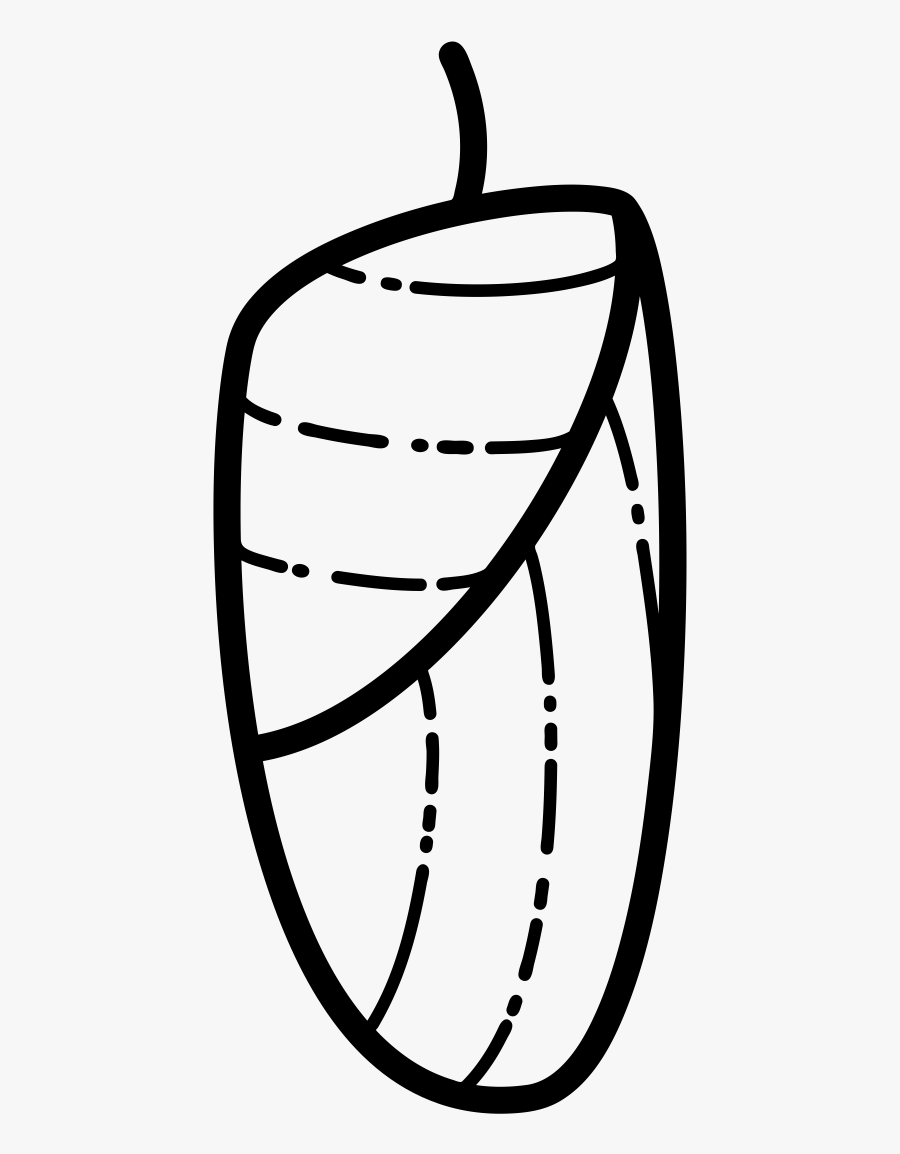 Black And White Cocoon, Transparent Clipart