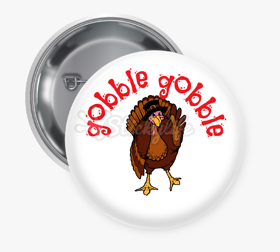 Thanksgiving Turkey Button - Save The Turtles Pin, Transparent Clipart