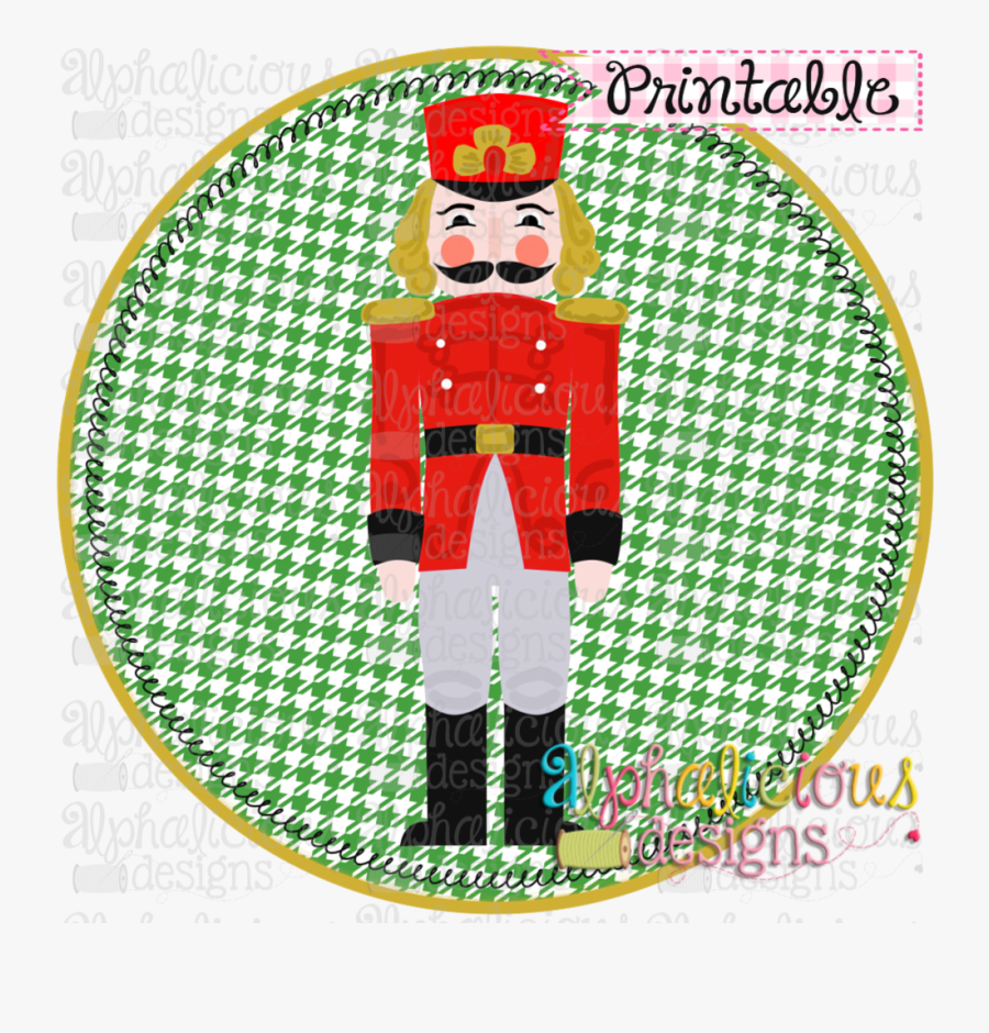 Nutcracker Bundle Printable - Editable Happy Halloween Tags, Transparent Clipart