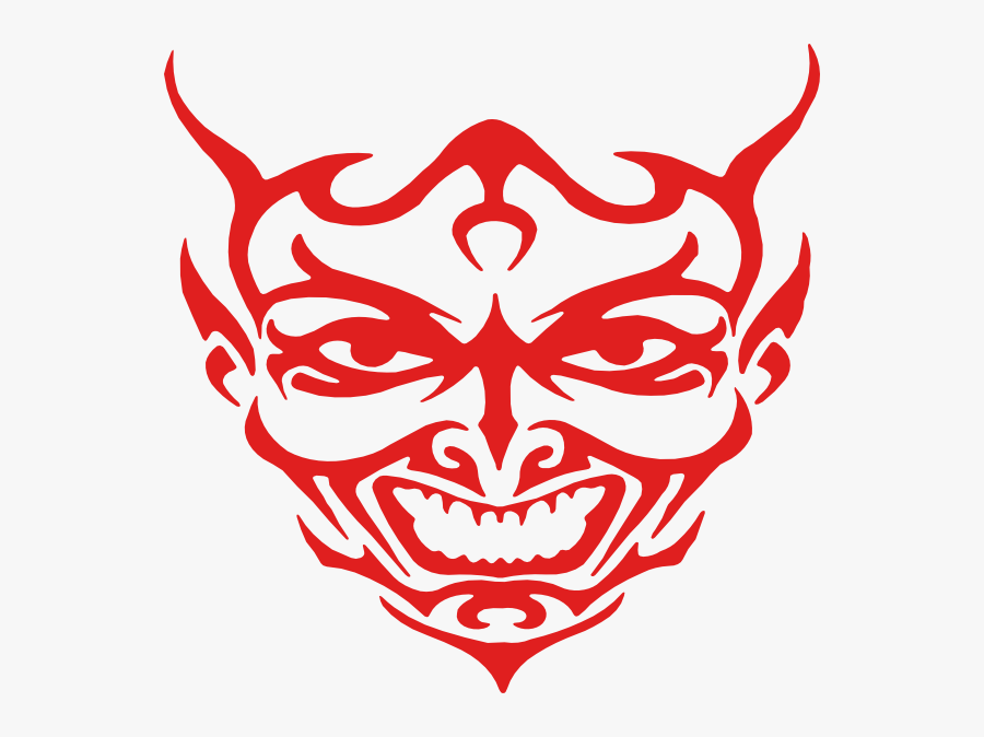 Devil Face Png, Transparent Clipart