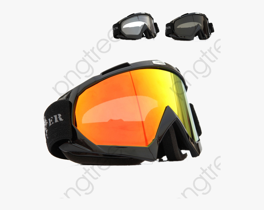 Ski Goggles - Fiber, Transparent Clipart
