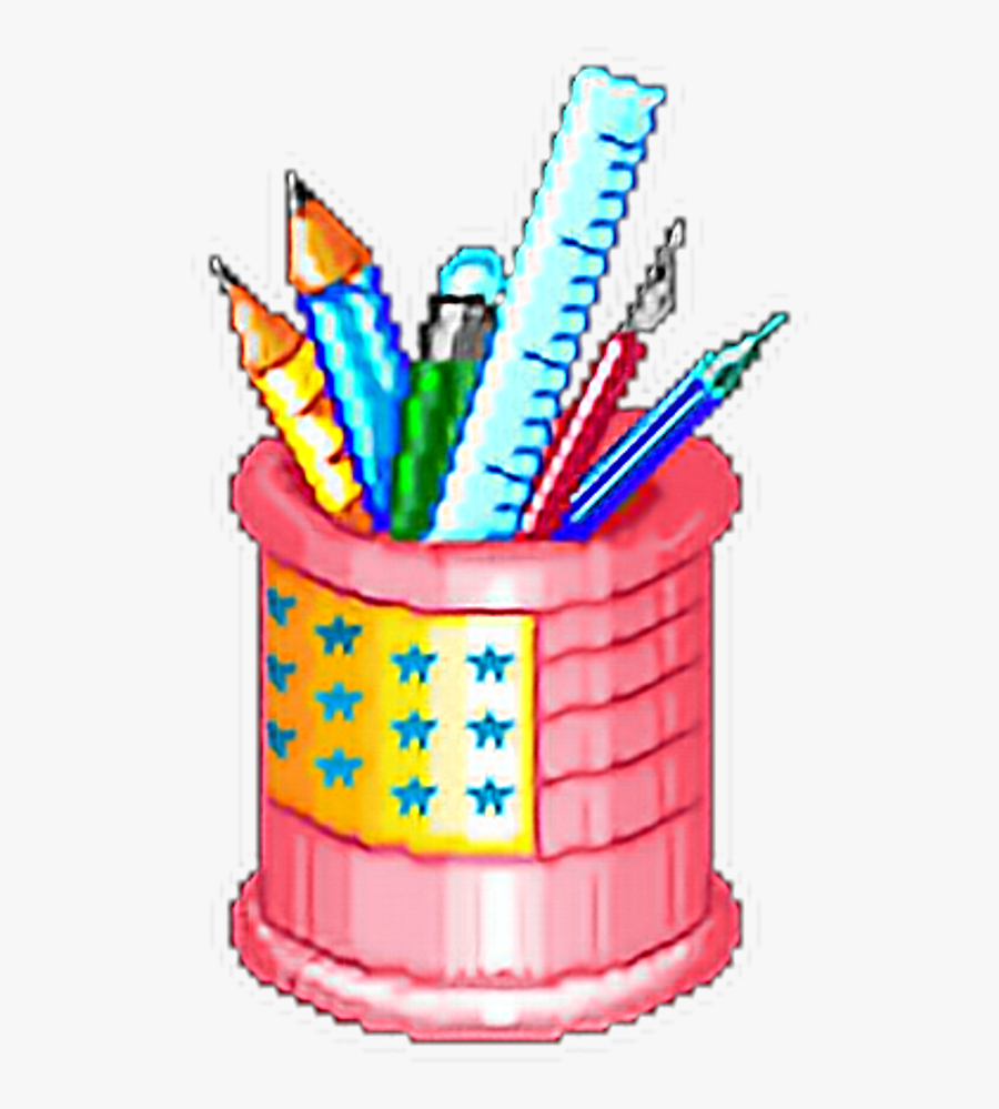 Artist Art Artsupplies Pixel Pixelated Pencils Coloured - Cute Pencil Pixel Art, Transparent Clipart