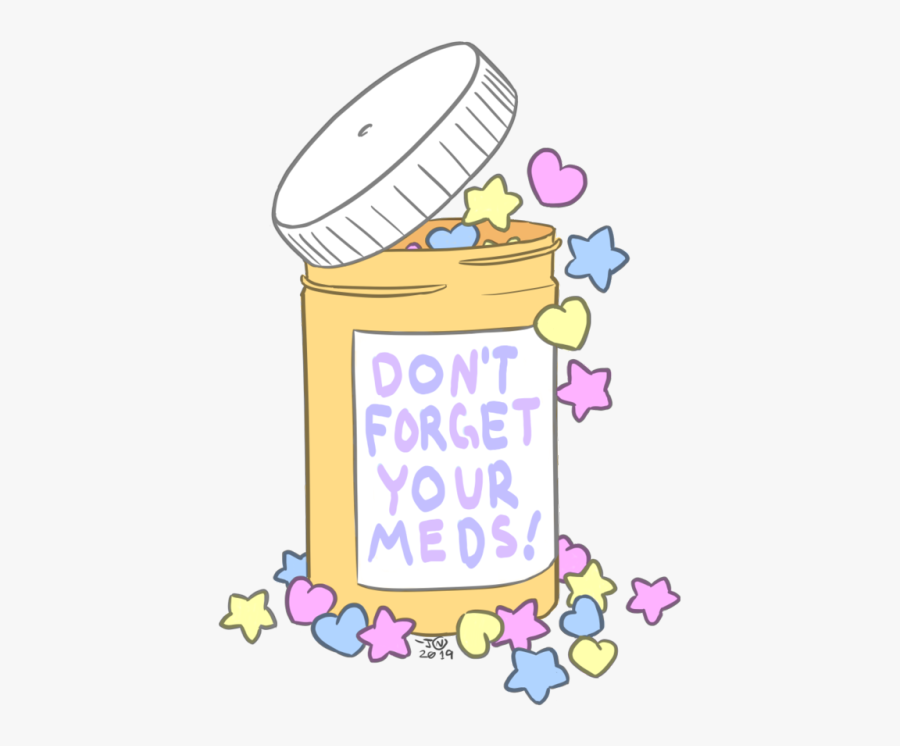 Dont Forget Your Meds, Transparent Clipart