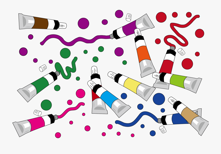 Paint School Supplies Png Image - Distemper, Transparent Clipart