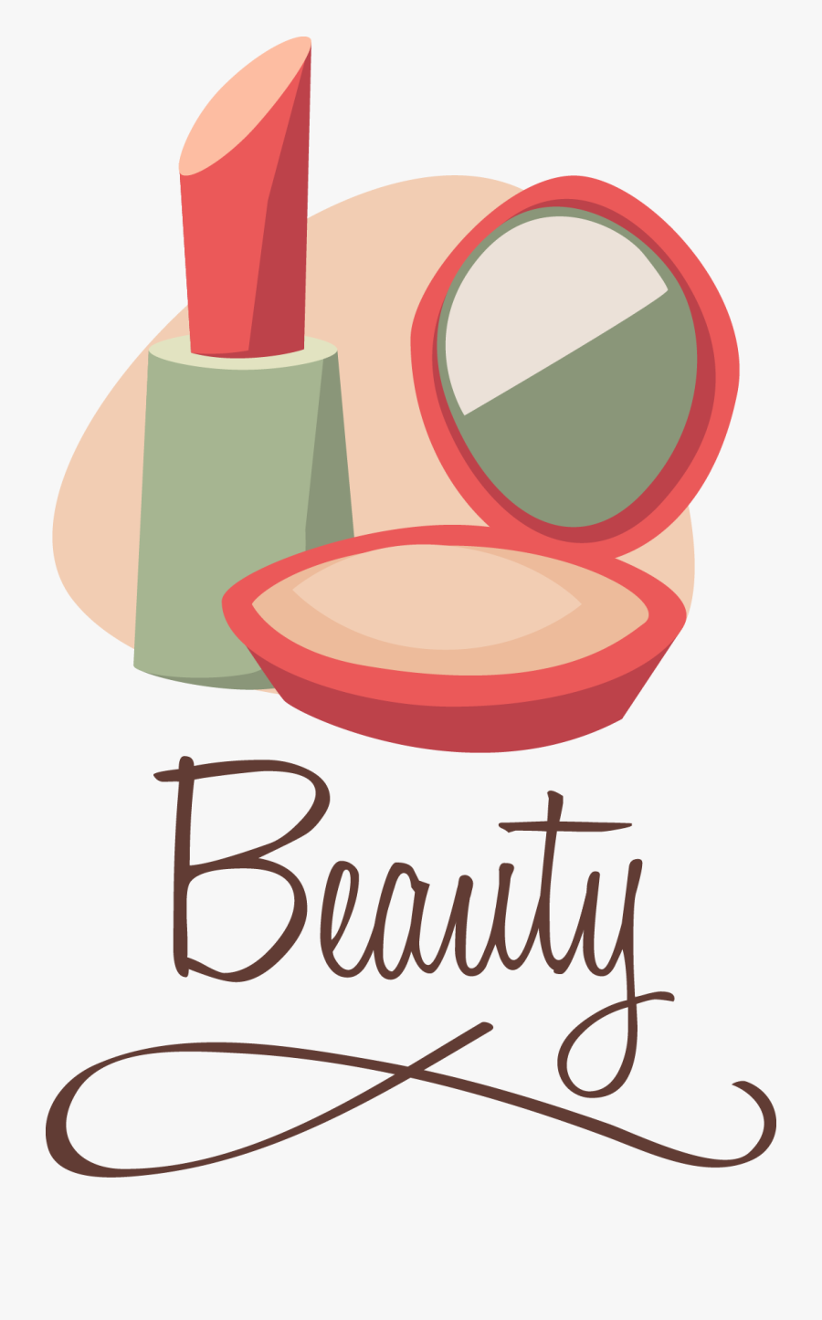Artist Makeup Beautylinis Vector Brush Make-up Supplies - Pasta Party Clip Art, Transparent Clipart
