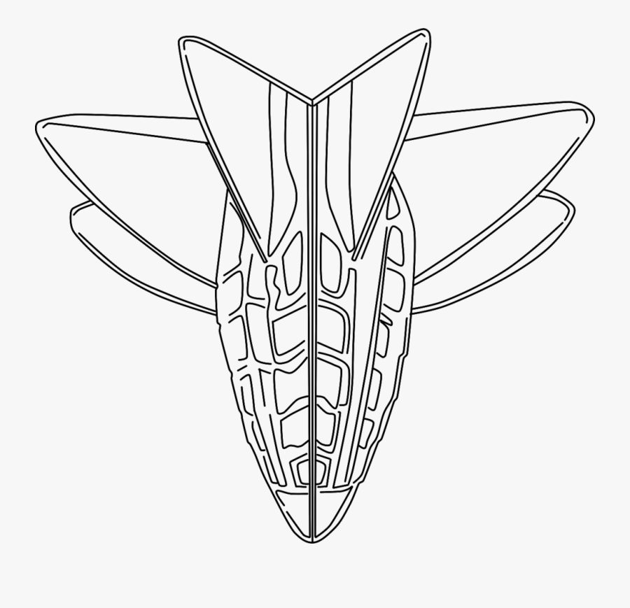 Transparent Crystal Lineart - Line Art, Transparent Clipart