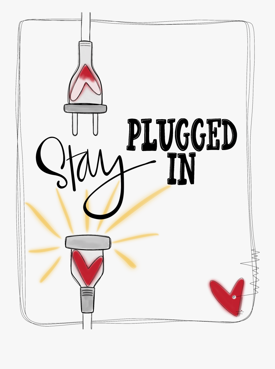 Don T Forget To Plug, Transparent Clipart