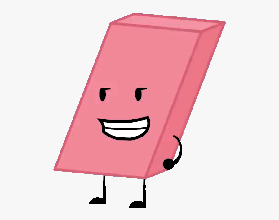 Download Eraser Png - Pink Eraser With Face, Transparent Clipart