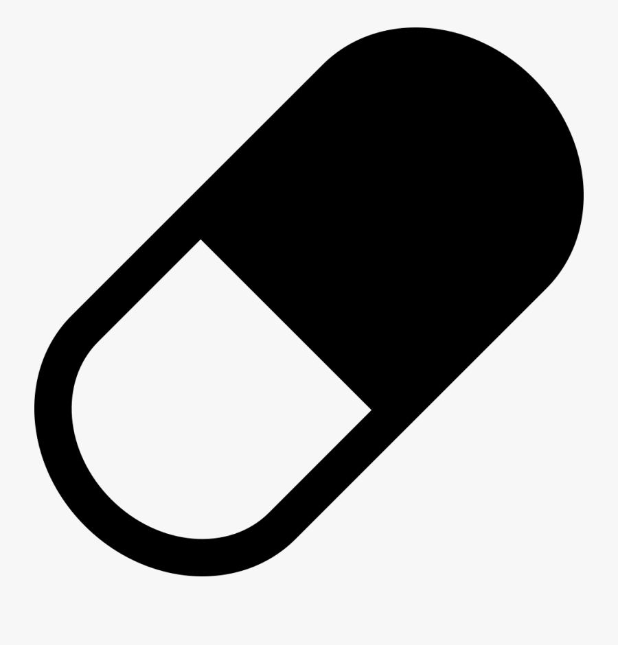 Transparent Pill Clipart - Pill Icon Png, Transparent Clipart