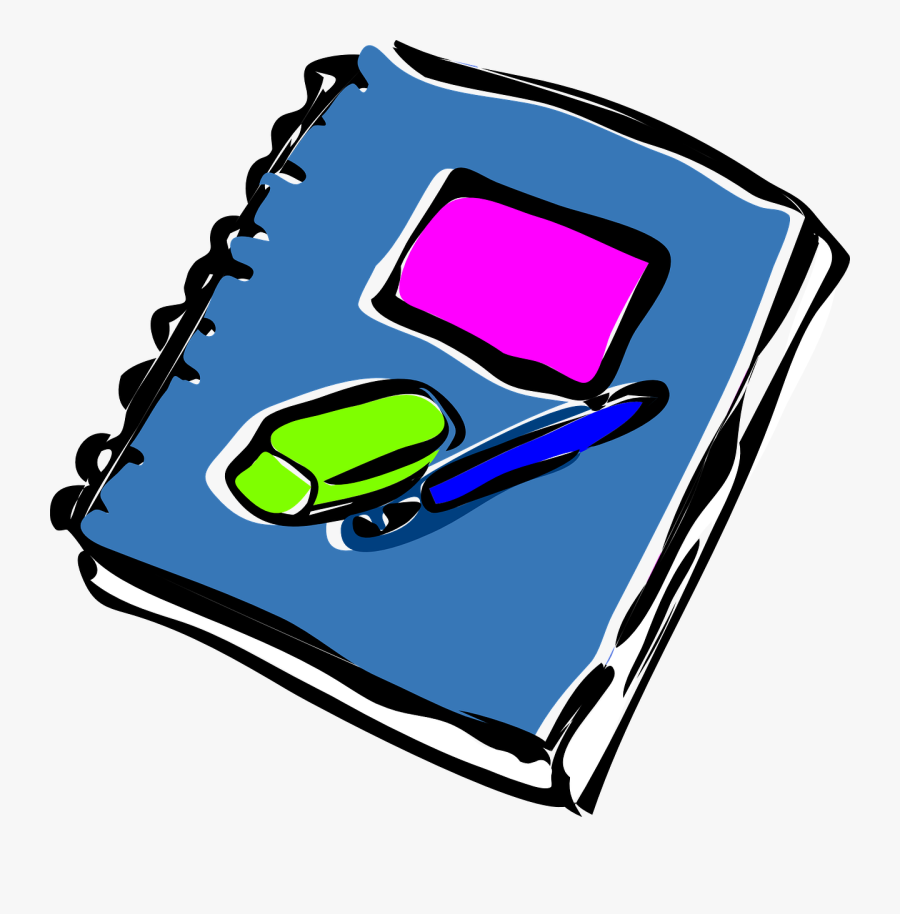 Notebook Clipart Two - Notebook Clip Art, Transparent Clipart