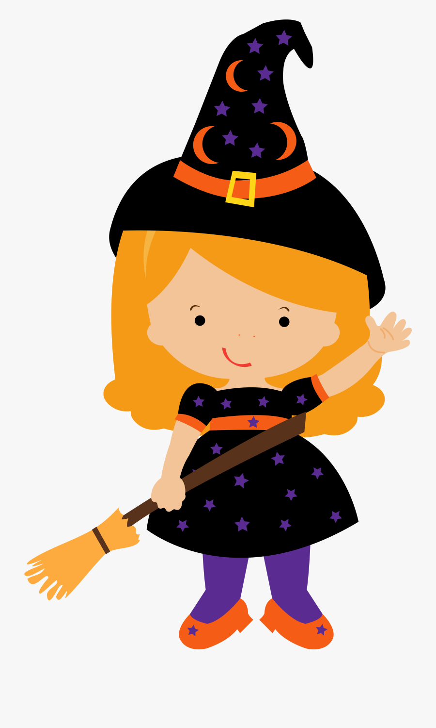 Witch-hat - Witch Clipart Transparent Background, Transparent Clipart