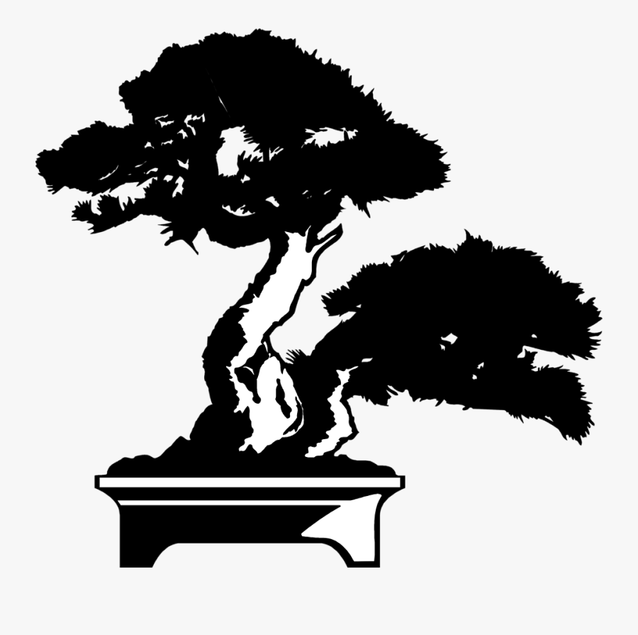 Pin Bonsai Tree Clip Art - Bonsai Tree Icon, Transparent Clipart