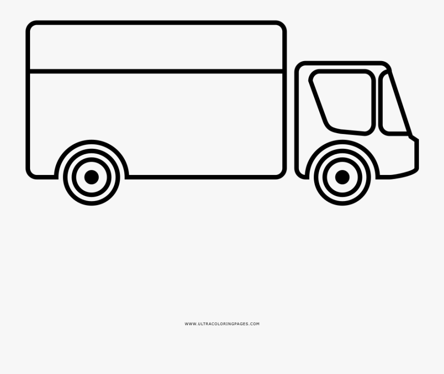 Clip Art Pick Up Truck Drawing - Truck Drawing Png, Transparent Clipart