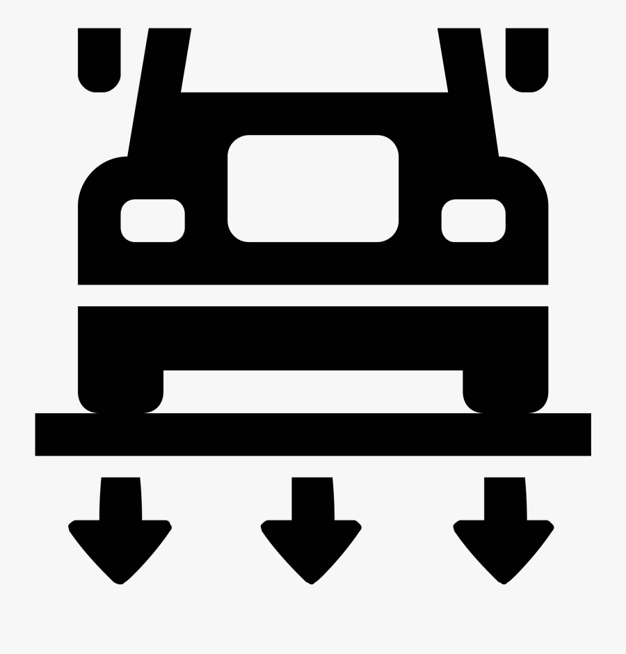 Car Pickup Truck Semi-trailer Truck Mover - Truck Icon Front, Transparent Clipart