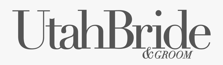 Utah Bride And Groom - Utah Bride And Groom Logo, Transparent Clipart