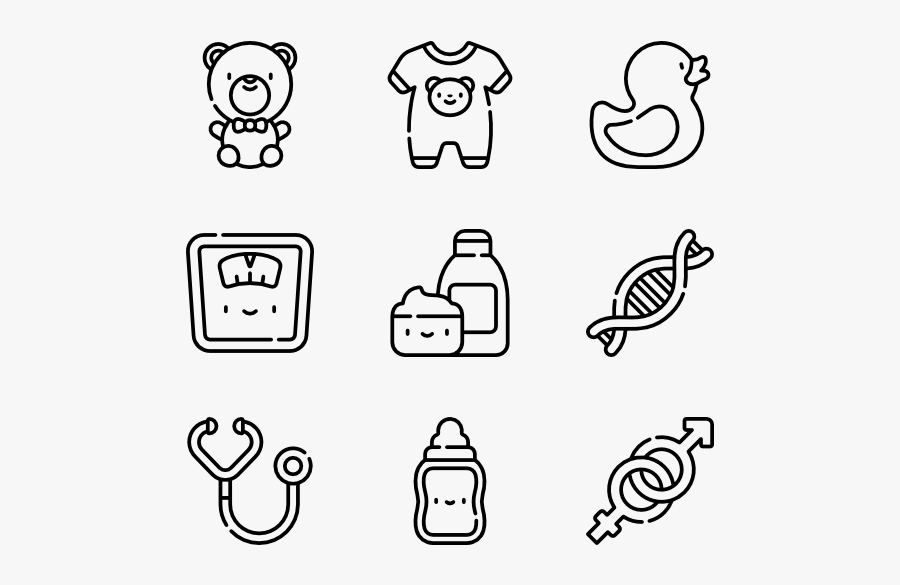 Maternity - Baby Clothes Icon Png, Transparent Clipart