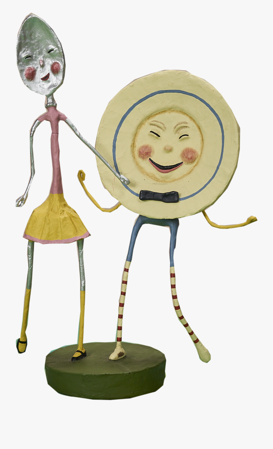 The Dish And Spoon Figurine - Cartoon, Transparent Clipart