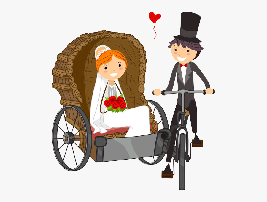 Wedding Bride Clip Art - Wedding Vector Free Download Ai, Transparent Clipart