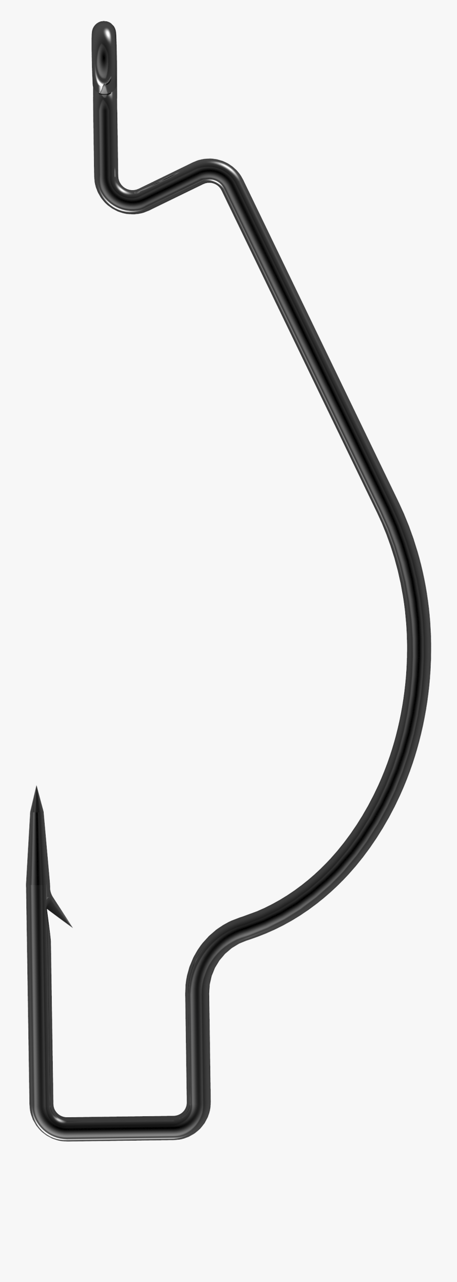 Trapper Offset Wide Gap Hook Clipart , Png Download, Transparent Clipart