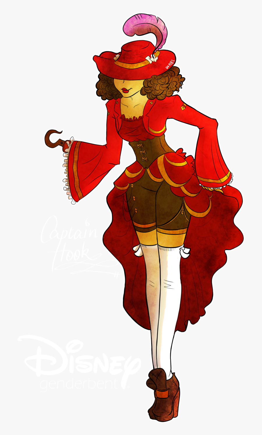 Captain Hook Png Clipart - Captain Hook Gender Bender, Transparent Clipart