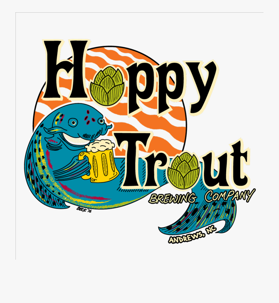 Hoppy Trout Brewing Company, Transparent Clipart
