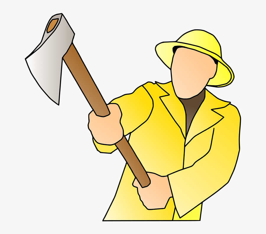Fireman Rescue Man Free Picture, Transparent Clipart