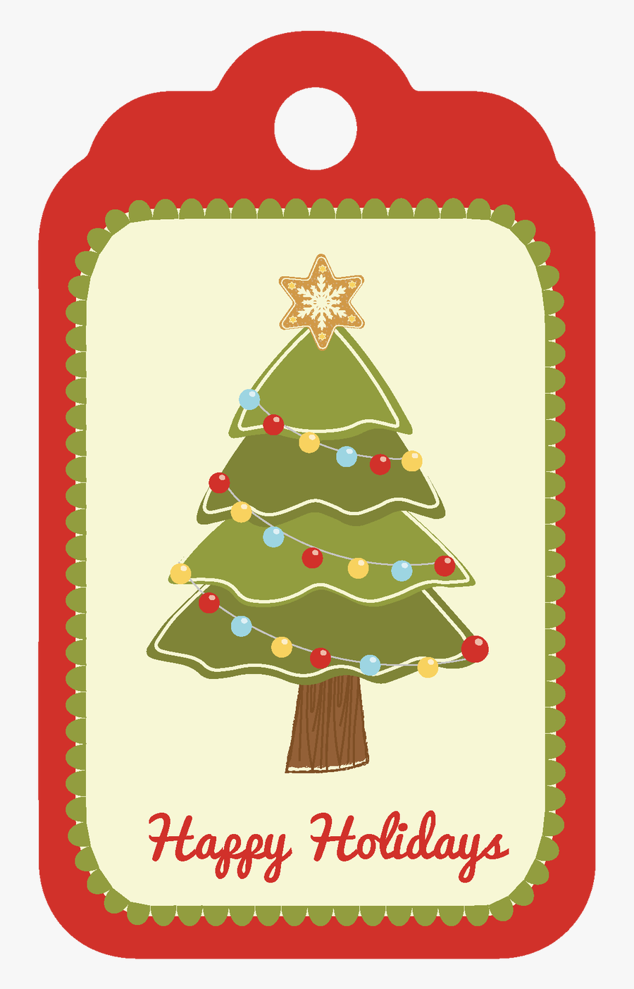 Hd Tags Tree Free - Christmas Tree, Transparent Clipart