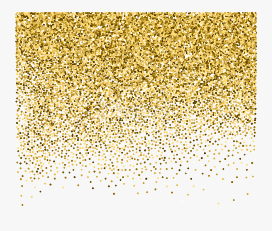 Gold Decoration Png Clip Art Image - Transparent Background Gold Glitter Png, Transparent Clipart