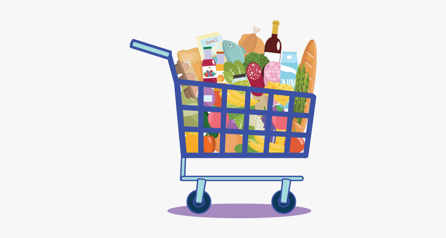 Shopping Cart, Transparent Clipart