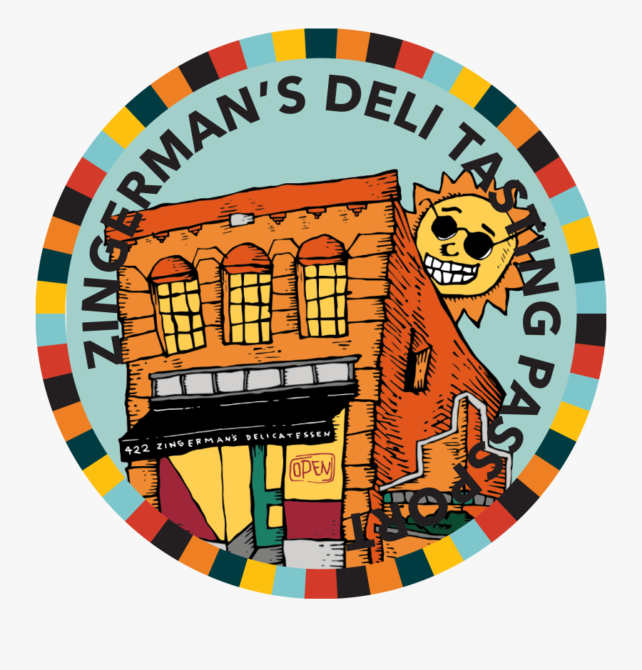 Zingermans Deli Tasting Passport Image, Transparent Clipart