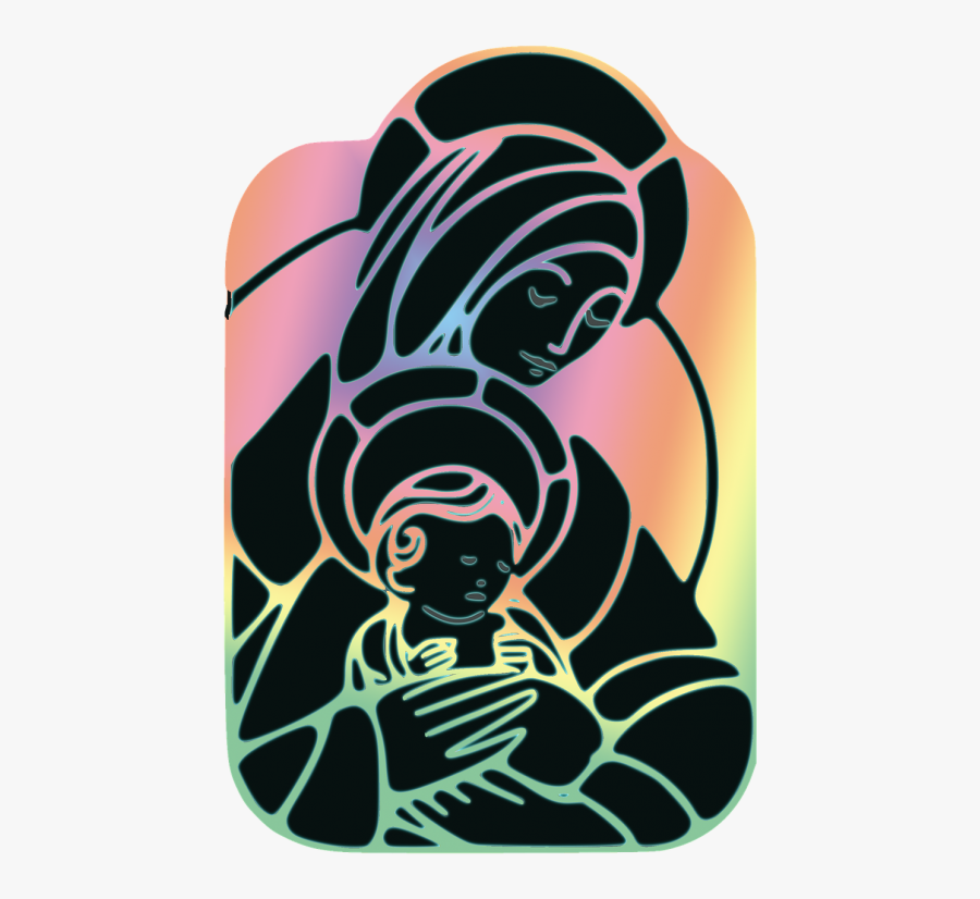 Virgin Mary, Santa Maria, Baby Jesus, Christmas - Virgen Maria Png, Transparent Clipart